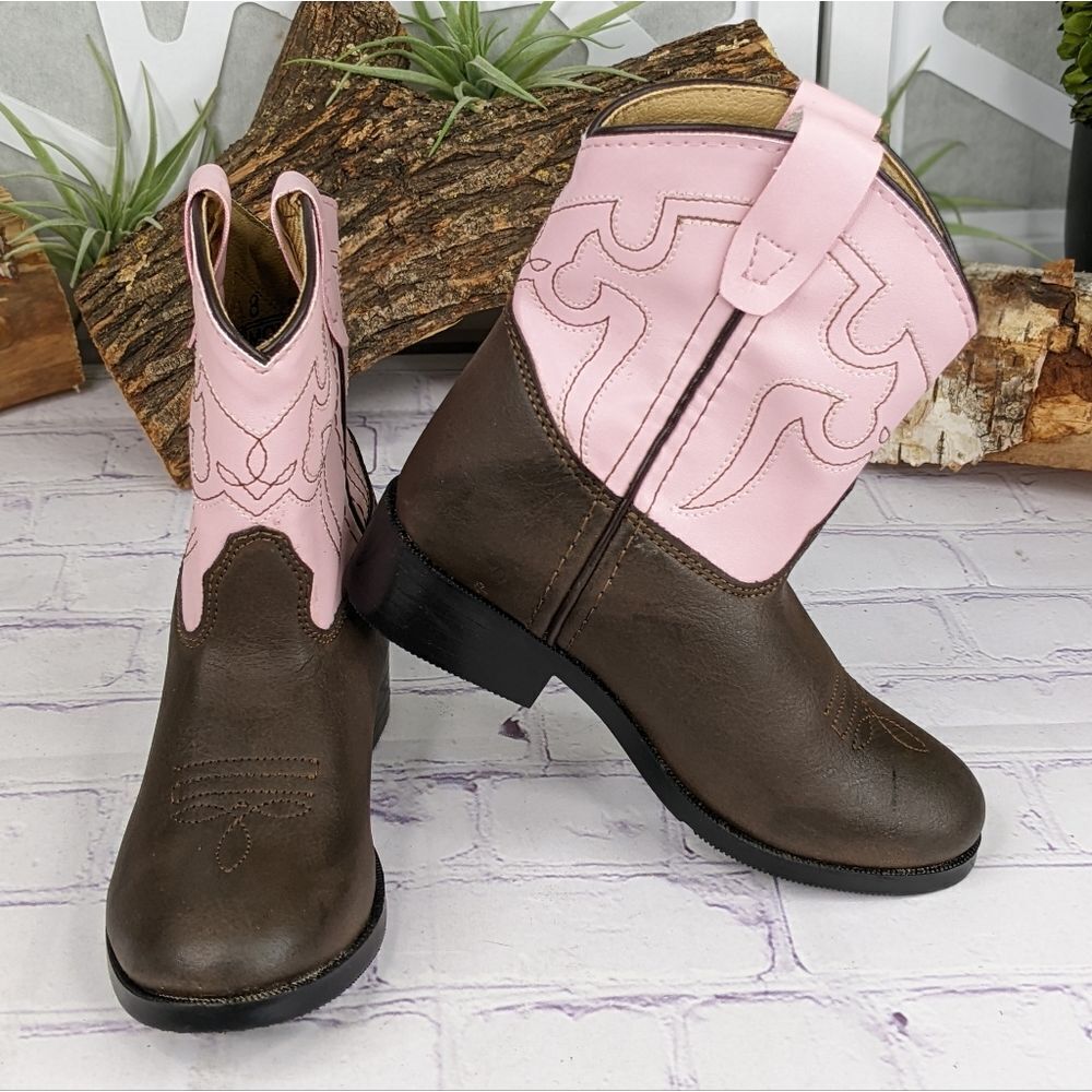 SMOKY MOUNTAIN BOOTS Girls Monterey Western Boots 1574T